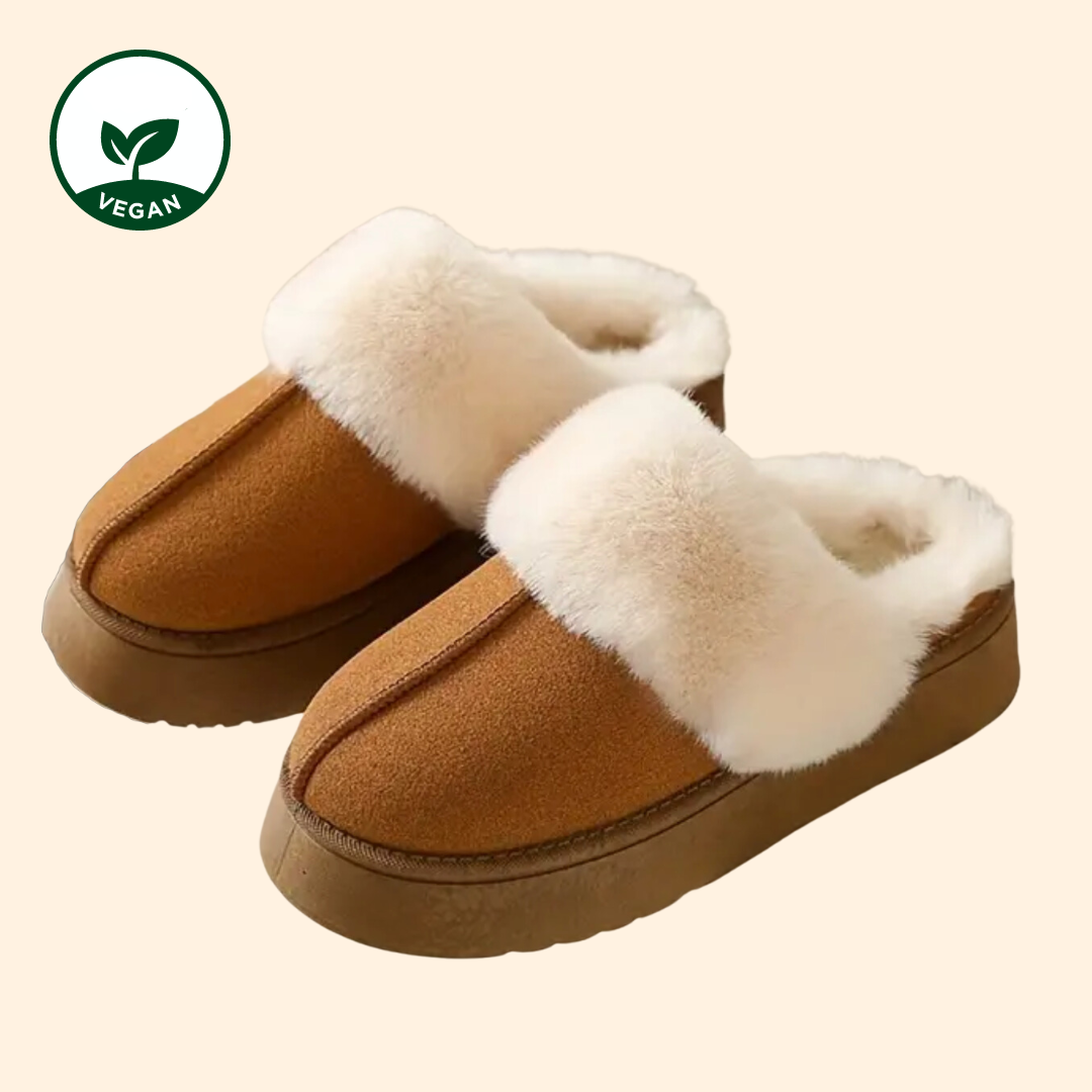 Wolkis Schuhe Aurora Hikari UGG Slipper Alternative Braun